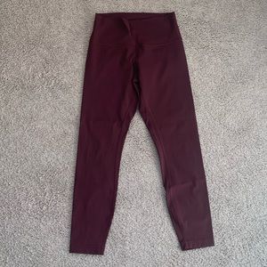 Lululemon Wunder Under Train High Rise 25”